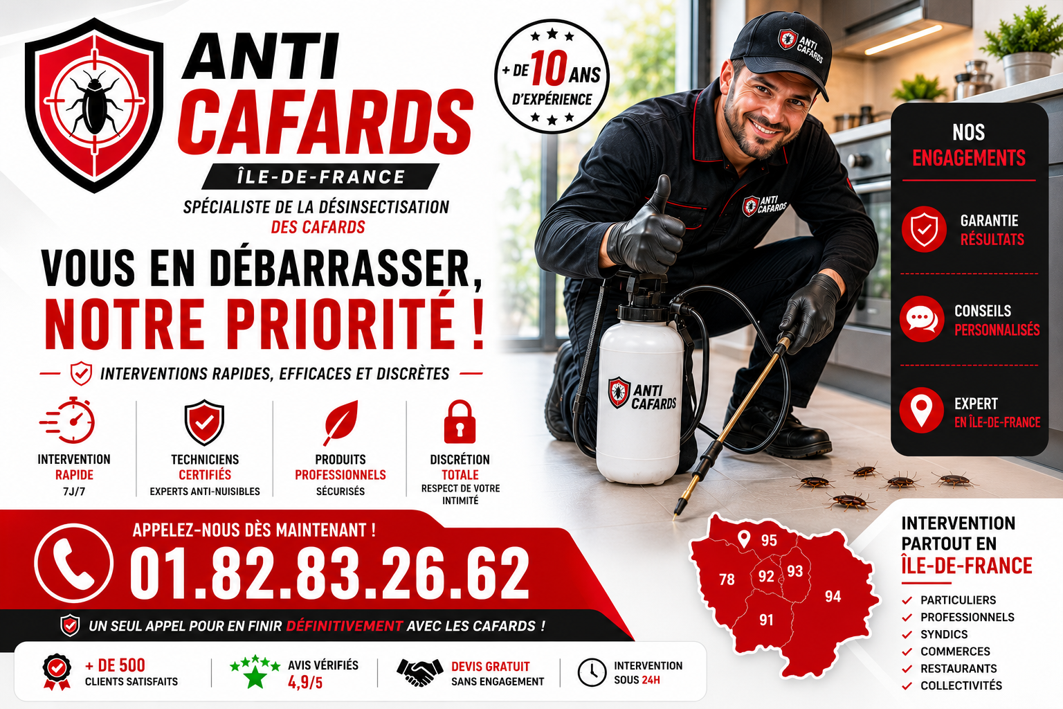 Cafards Villepinte